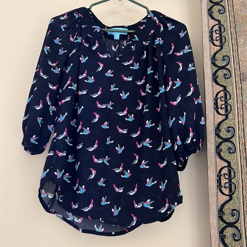 Blouses with birds